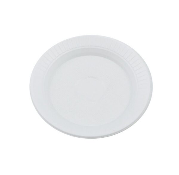 Prato Plastico 20cm - Branco