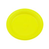 Prato Plastico 15cm - Amarelo