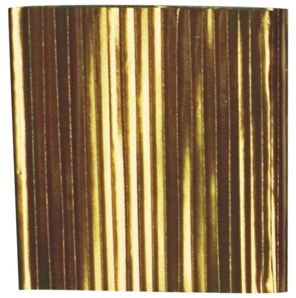 Franja Plissada - Ouro