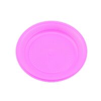 Prato Plastico 15cm - Rosa