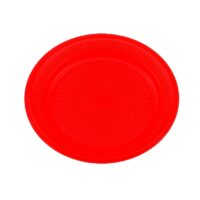 Prato Plastico 15cm - Vermelho