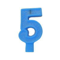 Vela Aniversário BIG nº 5 Azul