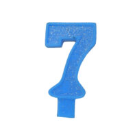 Vela Aniversário BIG nº 7 Azul